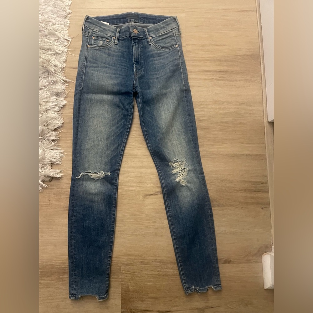 Mother ankle chew jeans size 26